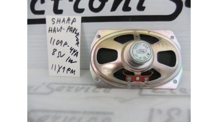 Sharp 1107P-44A haut-parleur 11 X 7cm